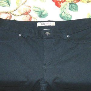 Pop Looks Black Stretch Skinny Jeans/Jeggings , 30W - 30L , Jr. XL